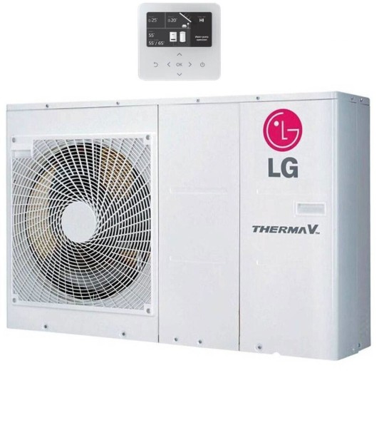 LG Therma V Monobloc S Wärmepumpe R32 5,5 kW HM051MR U44