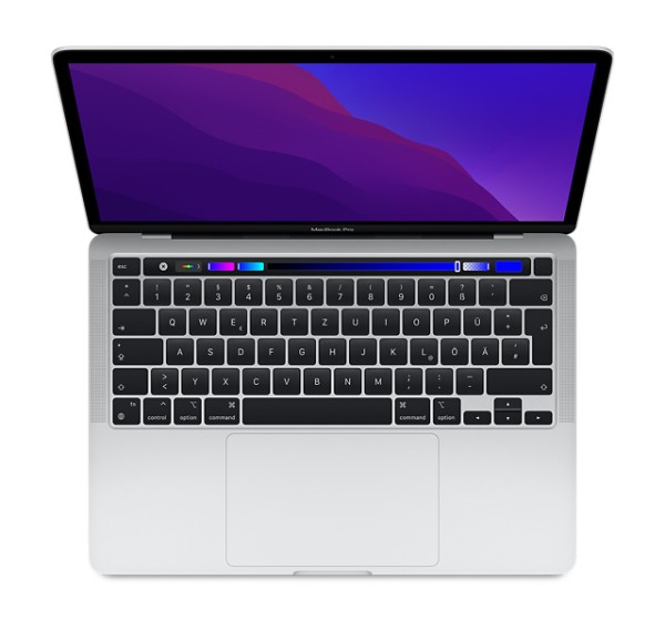 Apple 13-inch MacBook Pro: Apple M1 chip with 8-core CPU and 8-core GPU, 512GB SSD - Silver